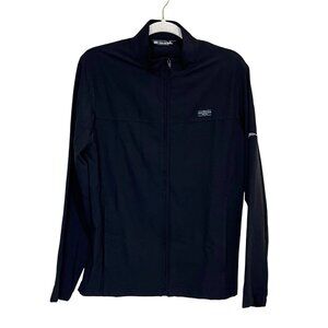 Travis Mathew Black Full-Zip Jacket Performance Golf Mens Size S